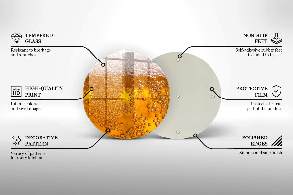 Skärbräda glas unik Drick ölskum