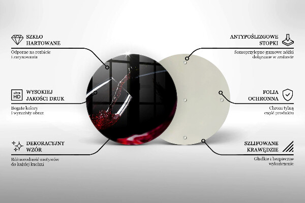 Skärbräda glas unik Ett glas rött vin