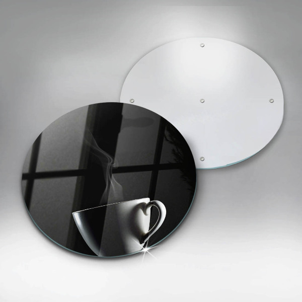 Skärbräda glas unik En kopp te