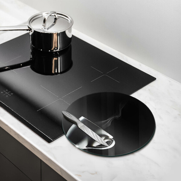 Skärbräda glas unik En kopp te