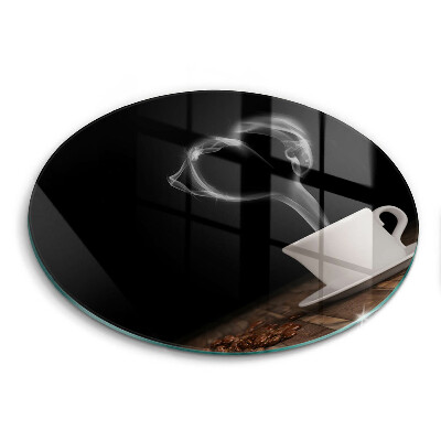 Skärbräda glas unik Kaffekopp hjärta