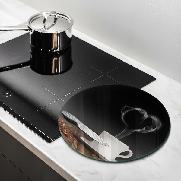 Skärbräda glas unik Kaffekopp hjärta