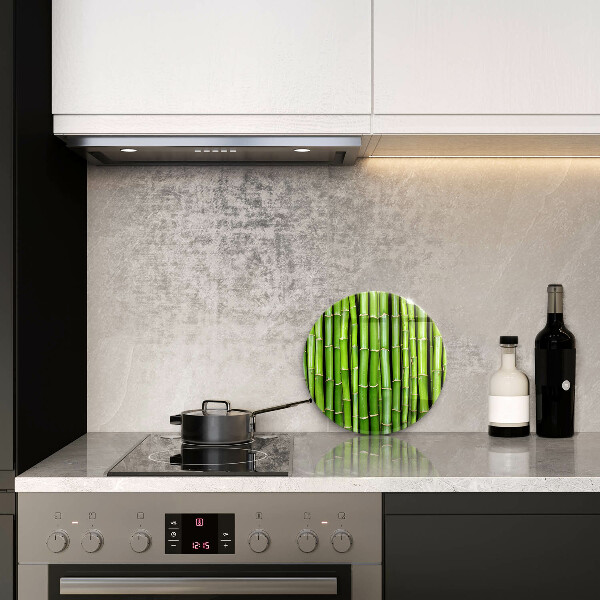 Skärbräda glas unik Natur bambu