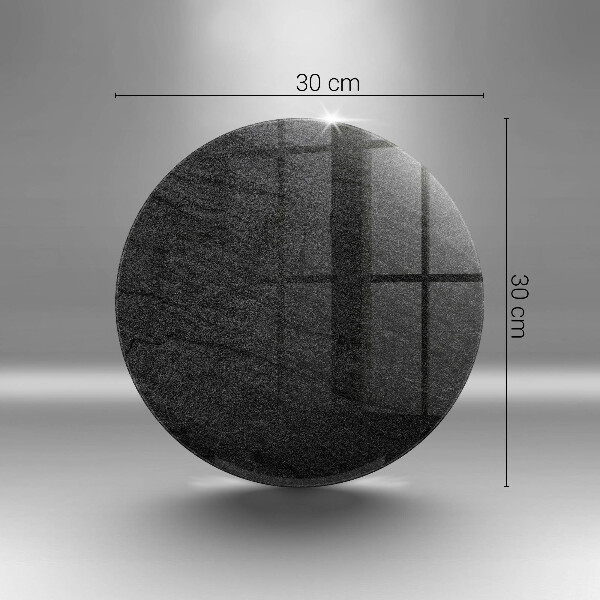 Skärbräda glas unik Sten textur