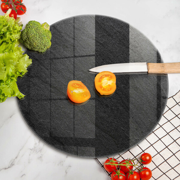 Skärbräda glas unik Sten textur