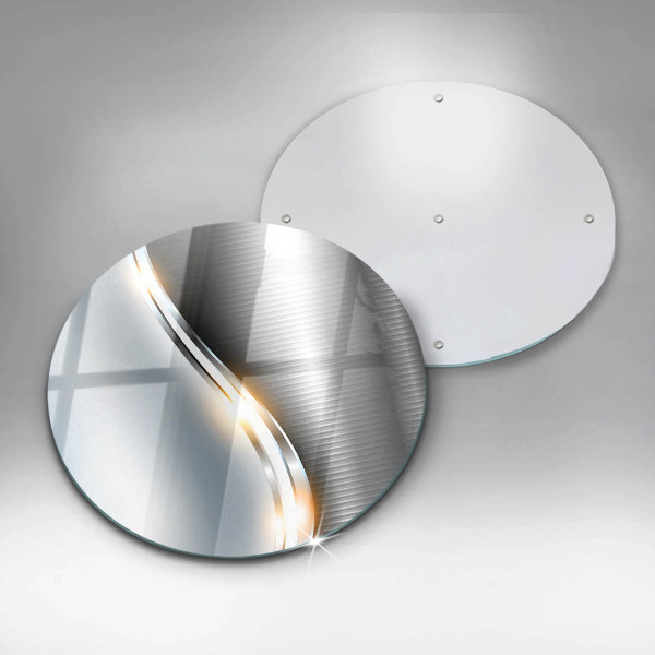 Skärbräda glas unik Metallkonst