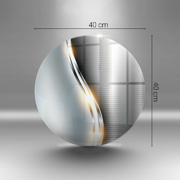 Skärbräda glas unik Metallkonst