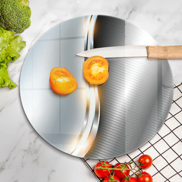 Skärbräda glas unik Metallkonst