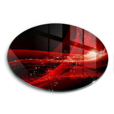 Skärbräda glas unik Modern abstraktion