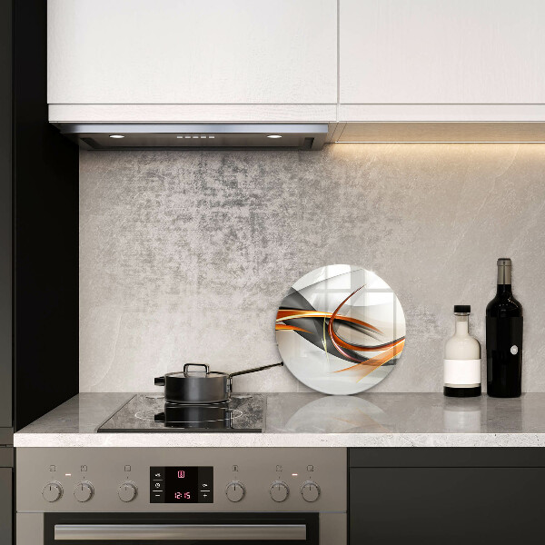 Skärbräda glas unik Moderna former