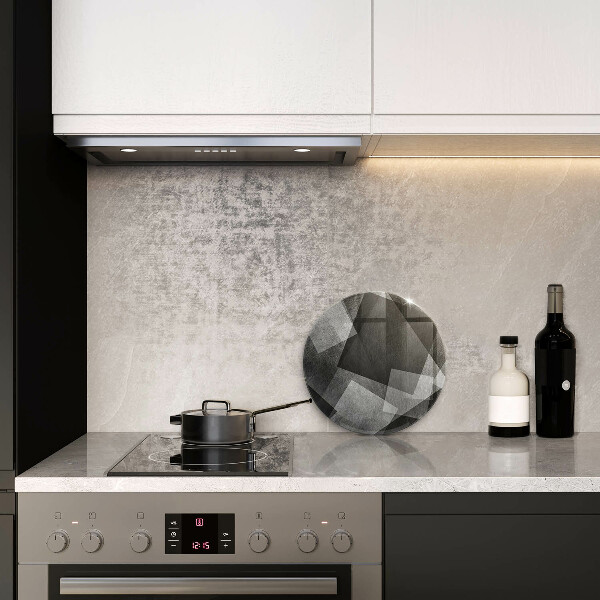 Skärbräda glas unik Geometrisk abstraktion