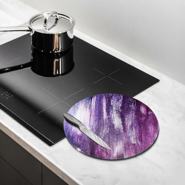 Skärbräda glas unik Måla abstraktion