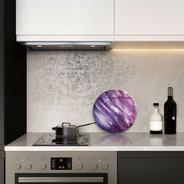 Skärbräda glas unik Måla abstraktion