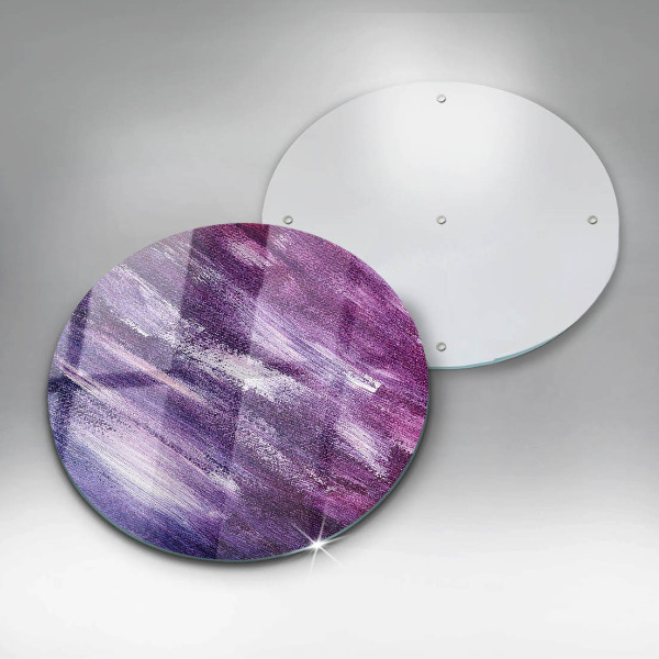 Skärbräda glas unik Måla abstraktion