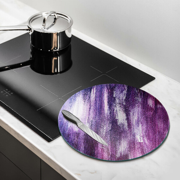 Skärbräda glas unik Måla abstraktion