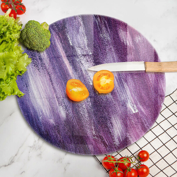 Skärbräda glas unik Måla abstraktion