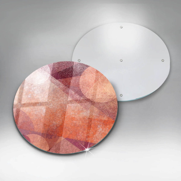 Skärbräda glas unik Abstrakt konst