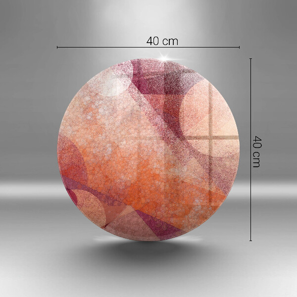 Skärbräda glas unik Abstrakt konst