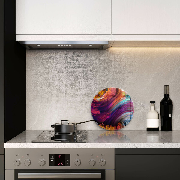 Skärbräda glas unik Färgglada höjdpunkter