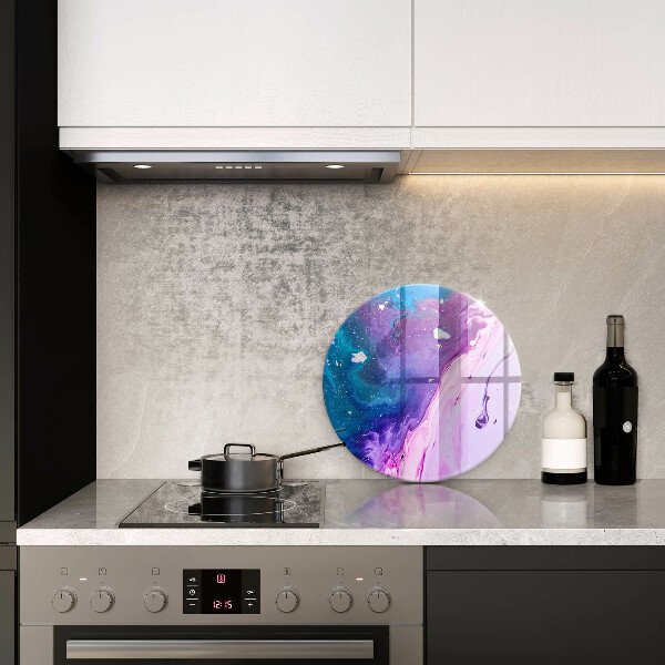 Skärbräda glas unik Abstraktionsbläck