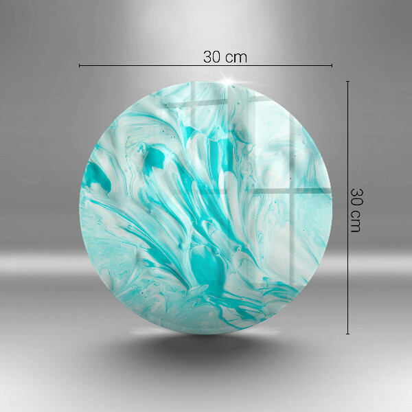 Skärbräda glas unik Abstraktionsfärger