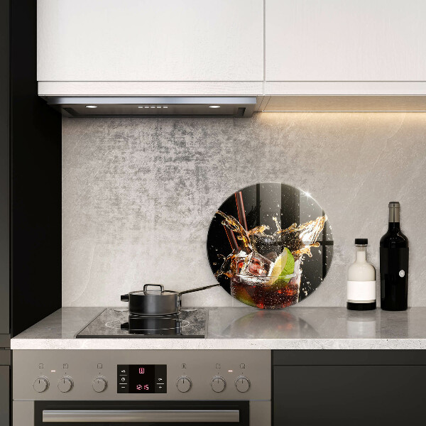 Skärbräda glas unik Drick med is