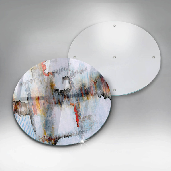 Skärbräda glas unik Abstraktionsfärger