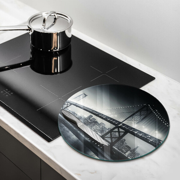 Skärbräda glas unik Benjamin Franklin Bridge