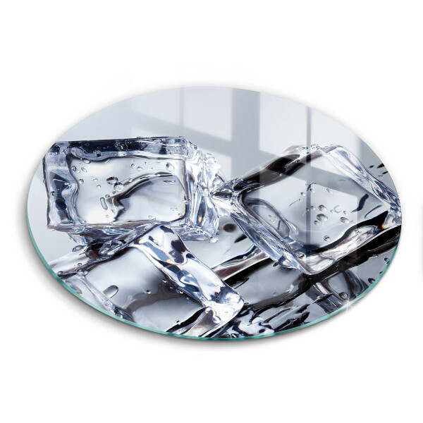 Skärbräda glas unik Isbitar
