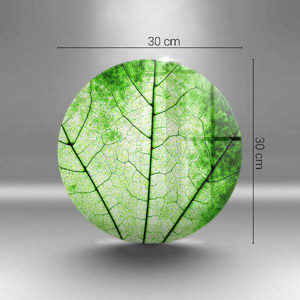 Skärbräda glas unik Dekorativt ådroblad