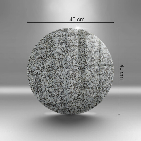 Skärbräda glas unik Sten textur