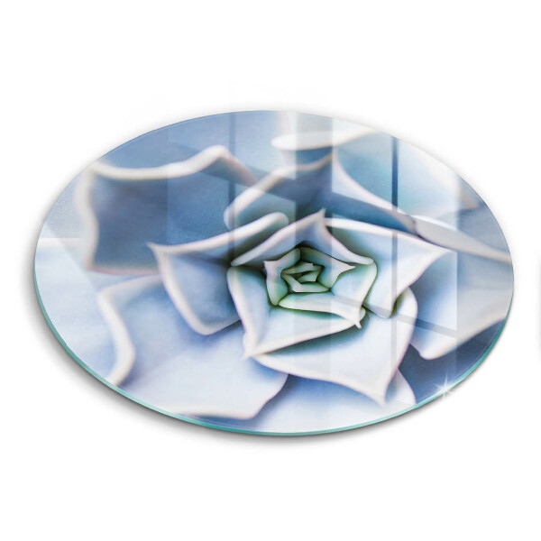 Skärbräda glas unik Blomma växt
