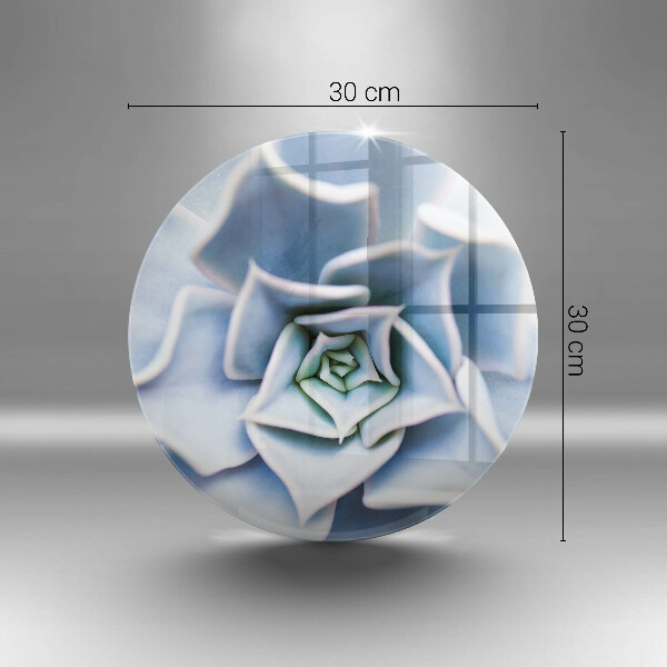 Skärbräda glas unik Blomma växt