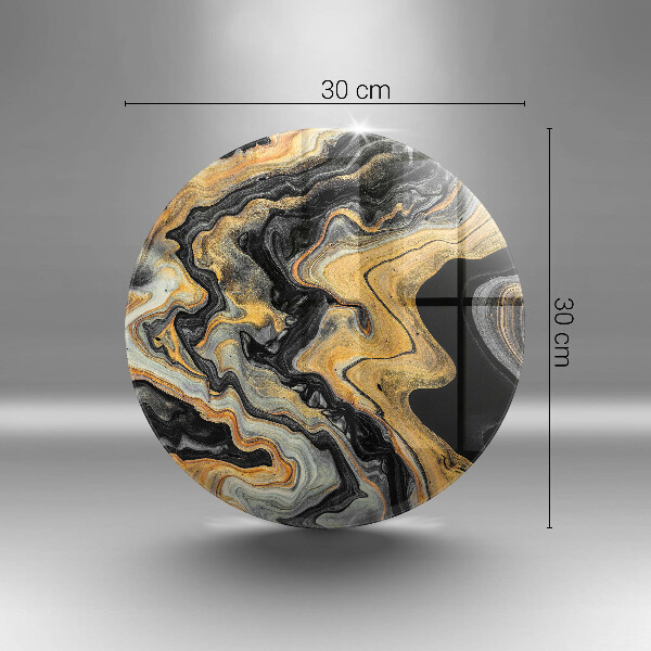 Skärbräda glas unik Abstrakt struktur