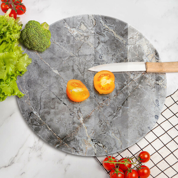 Skärbräda glas unik Sten textur