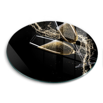 Skärbräda glas unik Glas champagne