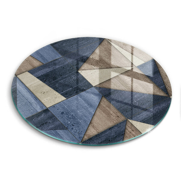 Skärbräda glas unik Geometrisk abstraktion