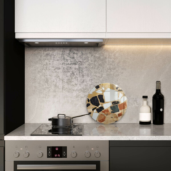 Skärbräda glas unik Dekorativ stenplatta