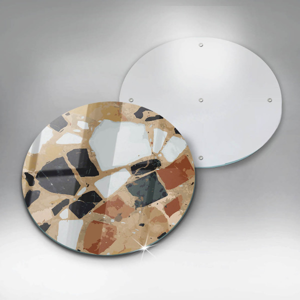 Skärbräda glas unik Dekorativ stenplatta