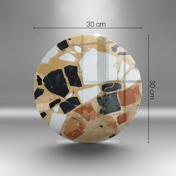 Skärbräda glas unik Dekorativ stenplatta