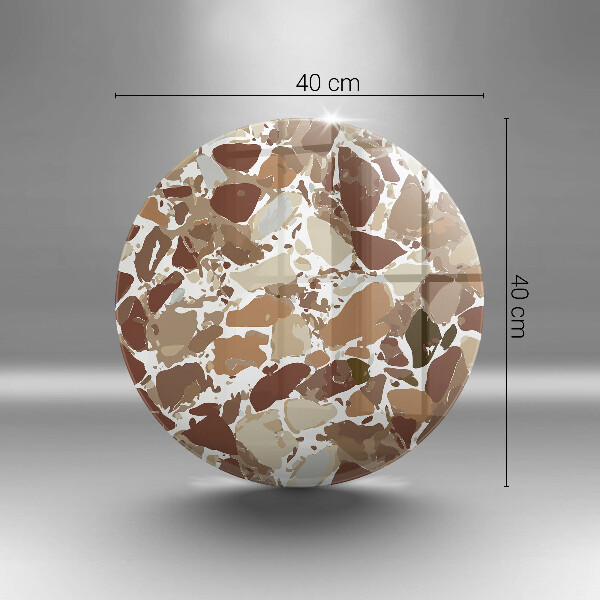 Skärbräda glas unik Sten dekorativa fläckar