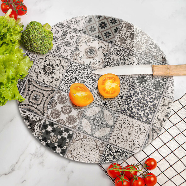 Skärbräda glas unik Dekorativa plattor