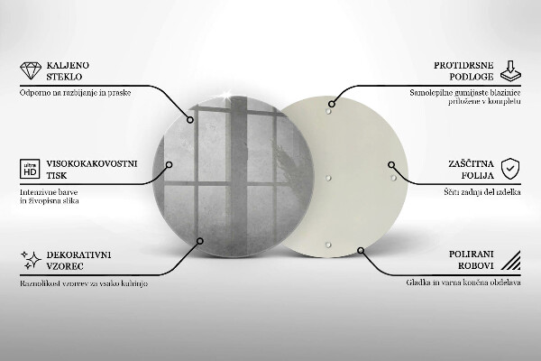 Skärbräda glas unik Betong textur bakgrund