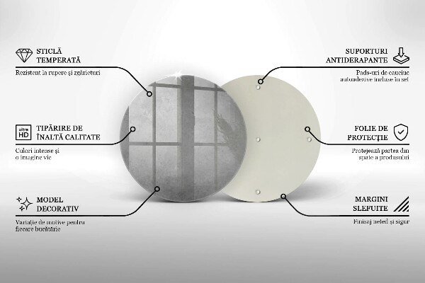 Skärbräda glas unik Betong textur bakgrund