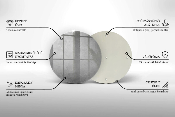 Skärbräda glas unik Betong textur bakgrund