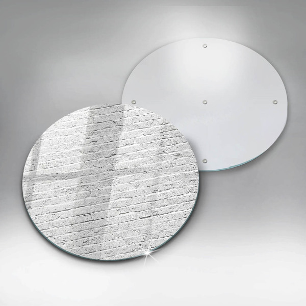 Skärbräda glas unik Tegelvägg