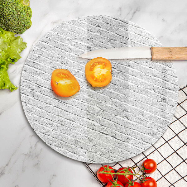 Skärbräda glas unik Tegelvägg