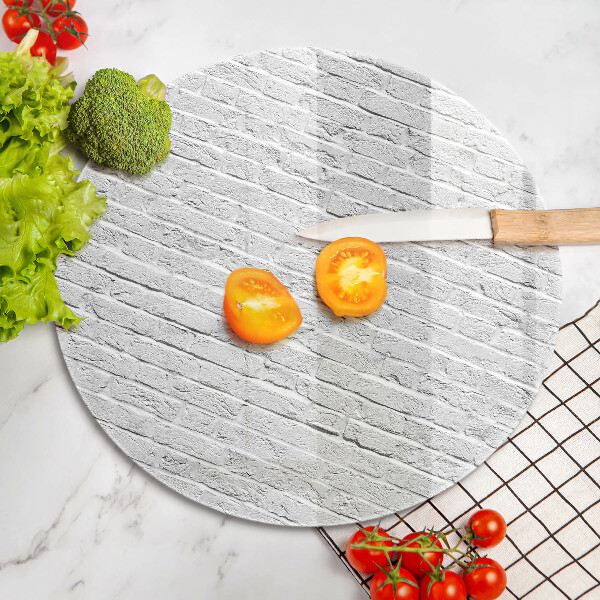 Skärbräda glas unik Tegelvägg