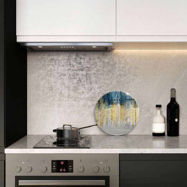 Skärbräda glas unik Designer abstraktion