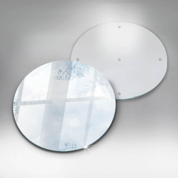 Skärbräda glas unik Delikat bakgrund